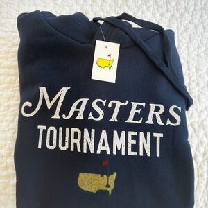Authentic 2025 Masters Navy Hoodie Sweatshirt